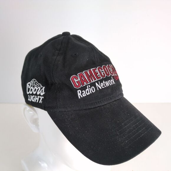 OTTO Other - Gamecock Radio Network USC Sports Black Baseball Hat Ball Cap Coors Light Otto